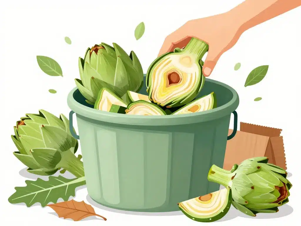 ajout artichaut compost mélange équilibré