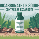 bicarbonate de soude contre les escargots jardin potager défense naturelle