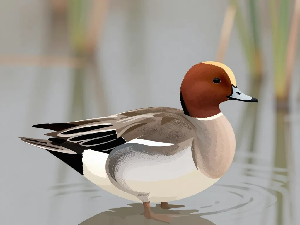 canetaupe caractéristiques physique tête rousse