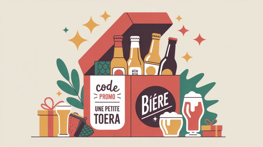 image code promo une petite mousse box cadeau bière