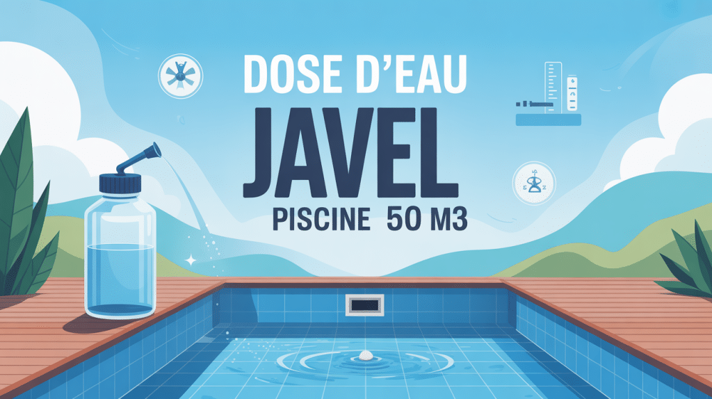 dose eau de javel pour piscine 50 m3 illustration moderne piscine sécurité