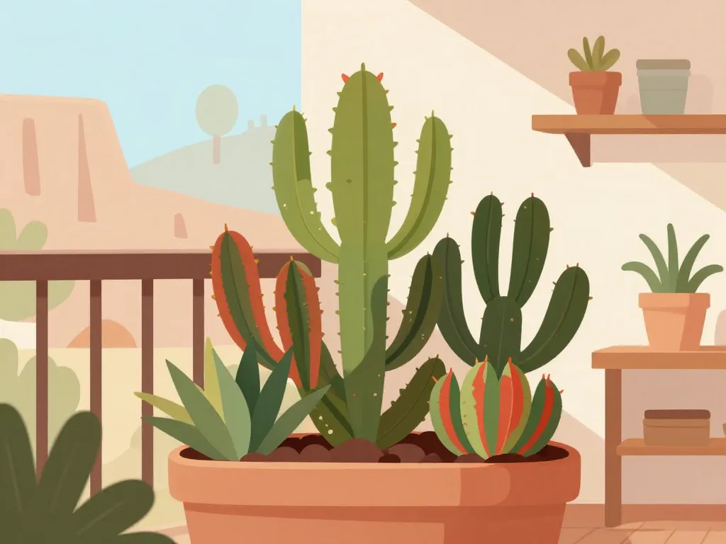 Echeveria nodulosa en jardin, balcon et intérieur lumière