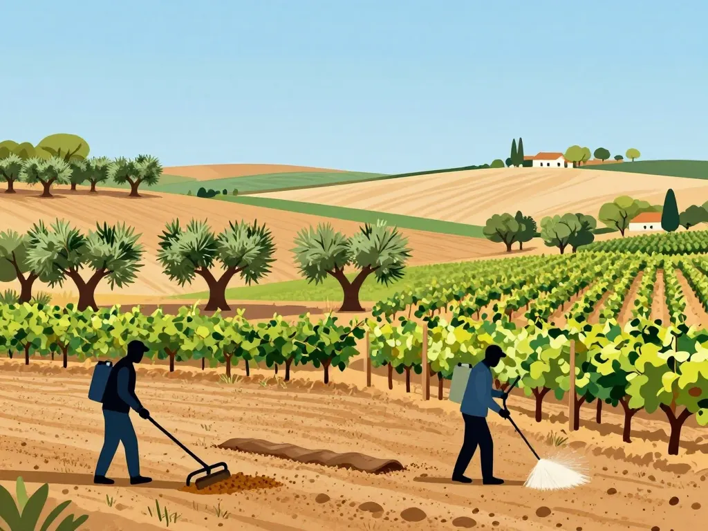 glyphosate espagne agriculture alternatives durables