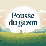 illustration cycle jour nuit le gazon pousse la nuit ou le jour