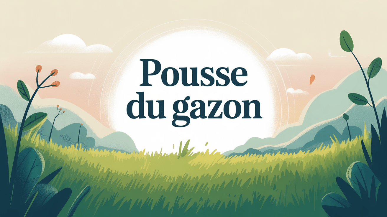 illustration cycle jour nuit le gazon pousse la nuit ou le jour