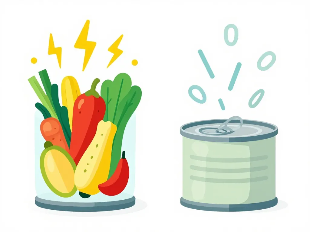 Legumes en boites de conserve bienfaits nutrition risques