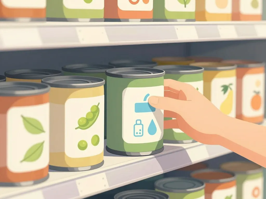 Legumes en boites de conserve choix supermarche