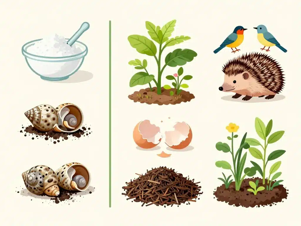 bicarbonate de soude contre les escargots diagramme risques et méthodes écologiques