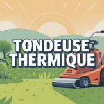 meilleur tondeuse thermique moderne pelouse différents terrains