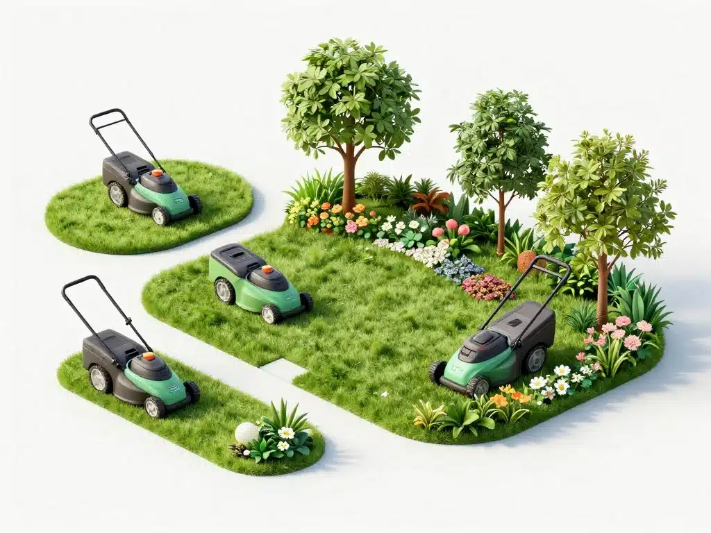 meilleure tondeuse sur batterie différents types de jardin