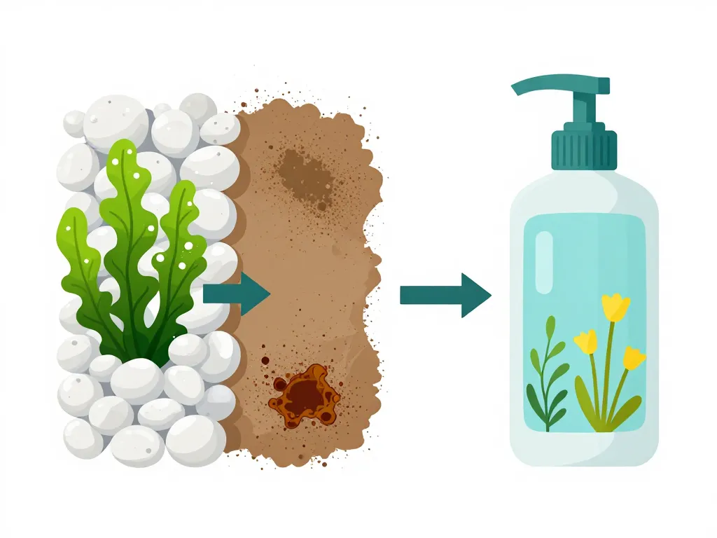 nettoyer cailloux blancs javel origine taches dangers