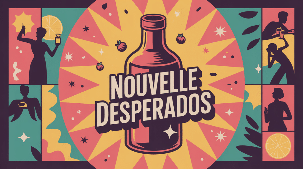 nouvelle desperados illustration univers festif