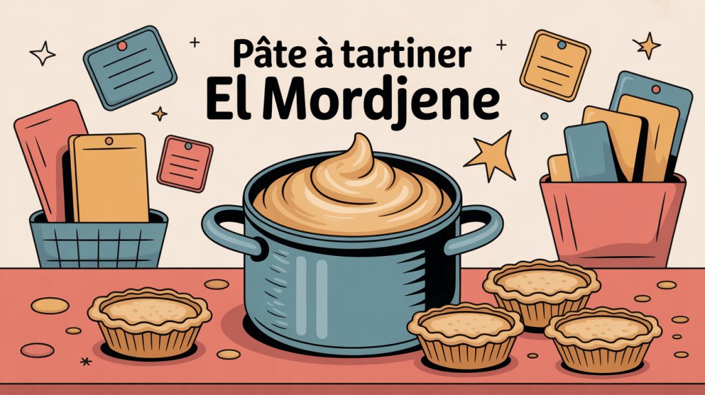 pate a tartiner el mordjene prix illustration pot gourmand