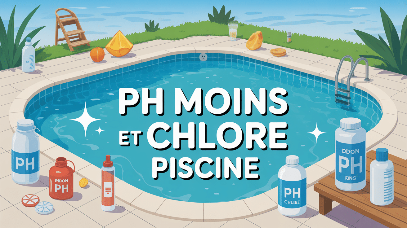 peut on mettre ph moins et chlore en même temps piscine produits entretien