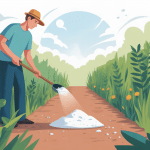 recette désherbant naturel bicarbonate et vinaigre application jardin