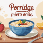 recette porridge micro onde bol sain petit déjeuner