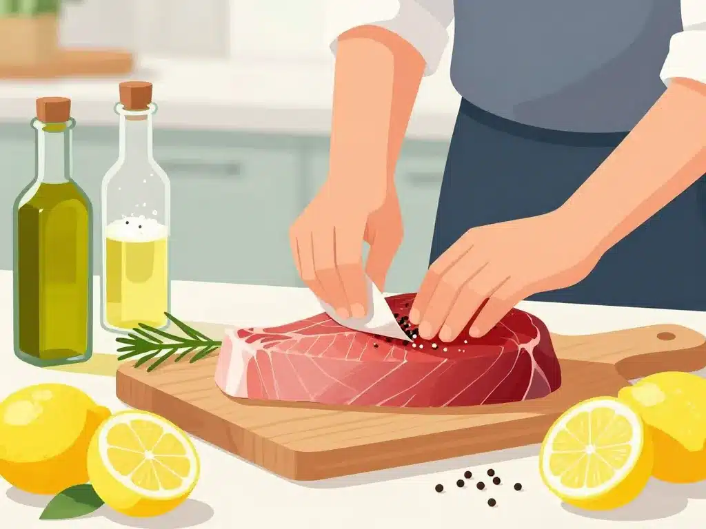 Recettes de steak de thon préparation sélection et assaisonnement