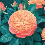 rosier rosa super star grandes fleurs orange corail