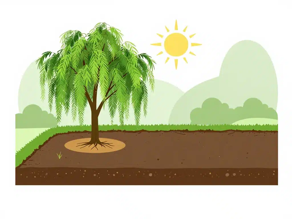 sophora pleureur emplacement plantation idéale jardin