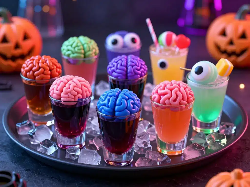 cervelle de singe cocktail variantes festives