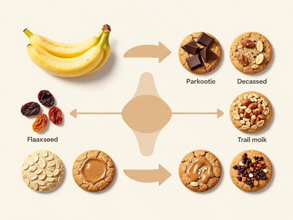 options saines et gourmandes cookie avoine beurre de cacahuète