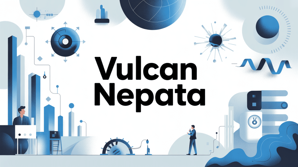 illustration professionnelle vulcan nepata optimisation process