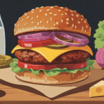 zinger burger maison croustillant et épicé avec ingrédients frais