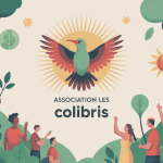 Illustration Association Les Colibris transition écologique citoyenne