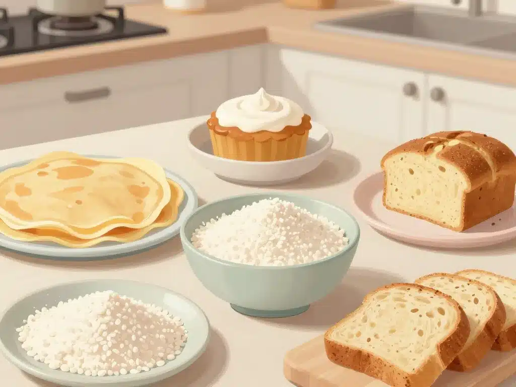 fleur de riz utilisation plats sans gluten crêpes et gâteaux