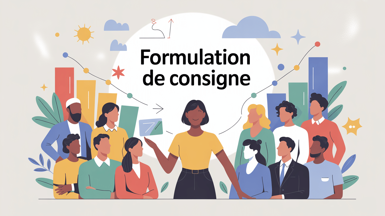 Illustration de formulation de la consigne efficace
