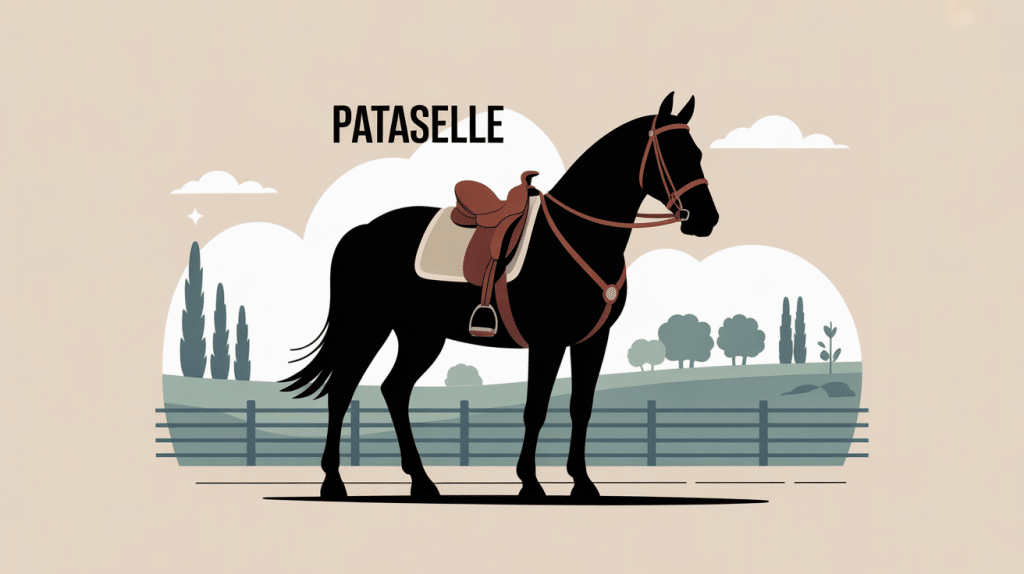 illustration pataselle ferrure cheval
