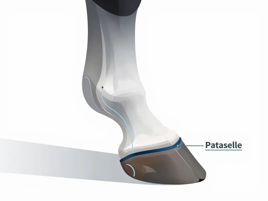 schéma pataselle sur fer cheval