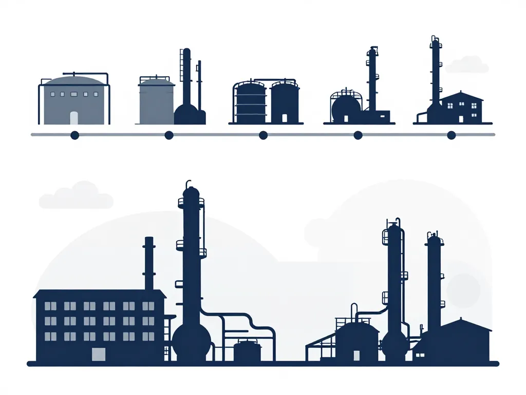 Contexte historique photos de la raffinerie Montélimar