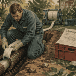 chemisage canalisations technicien jardin