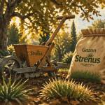 gazon strenus scarification jardin automne
