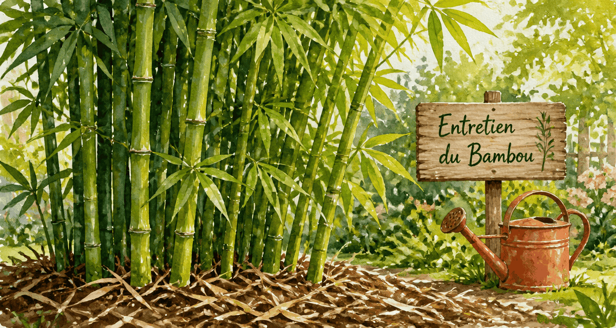 bambou comment entretenir massif vert