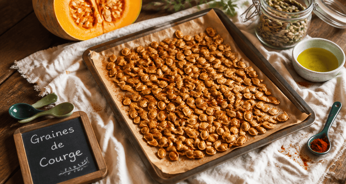 comment consommer les graines de courges grillées paprika cumin