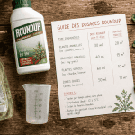 Dosage Roundup matériel de préparation
