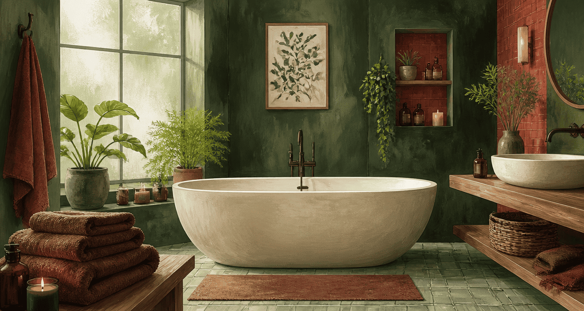 grande baignoire acrylique blanche salle de bain moderne