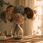 hortensia comment les faire secher bouquet séché couleurs