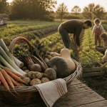 légumes frais panier champ la racinerie