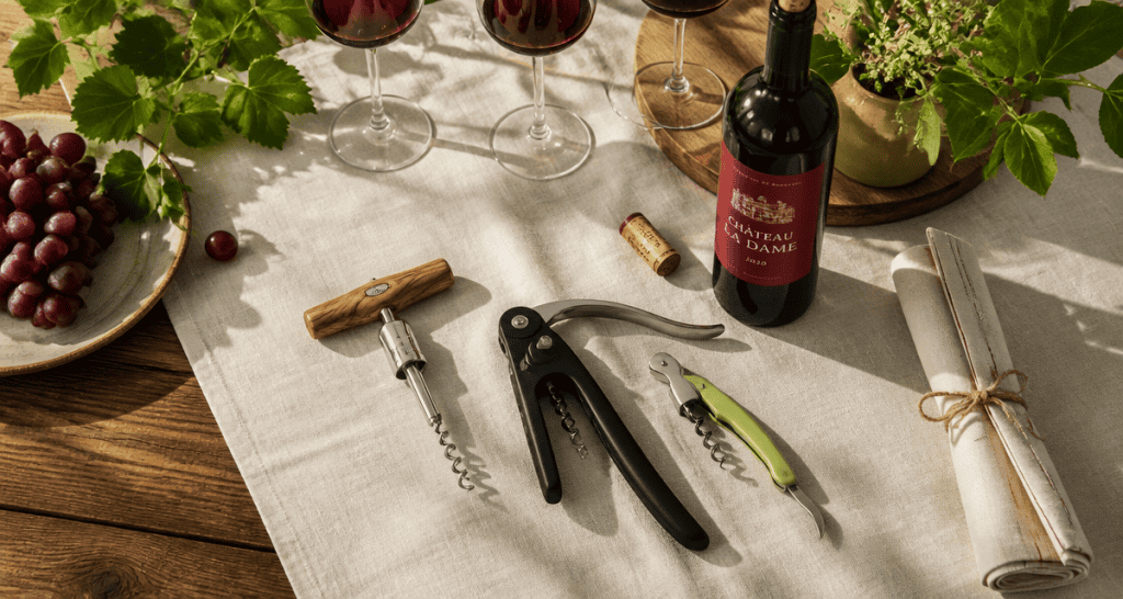Meilleur tire bouchon sur table, trois modèles