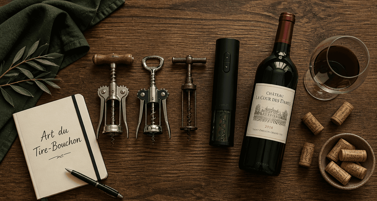 tir bouchon différents modèles sur table