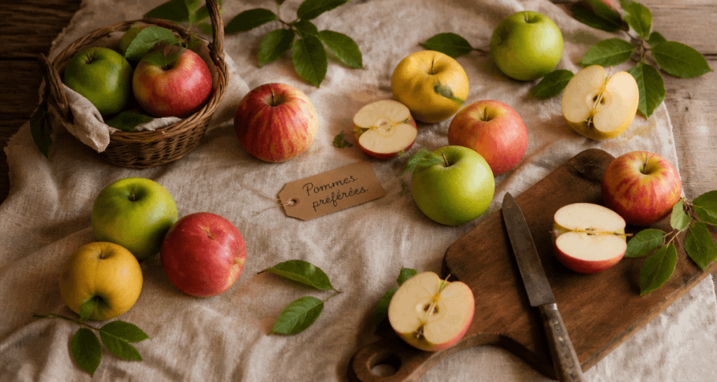 Varietes de pommes les plus consommees sur table