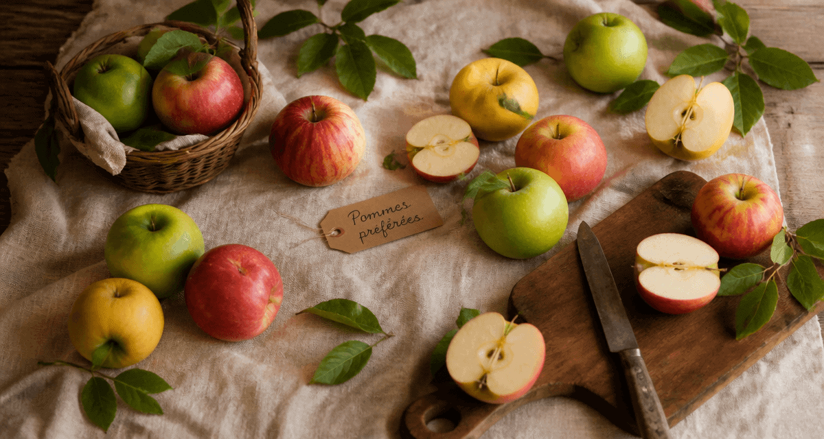 Varietes de pommes les plus consommees sur table