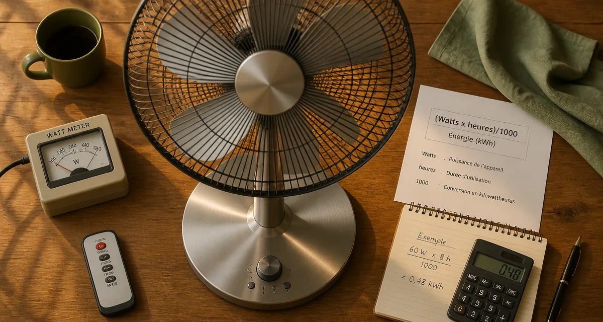Consommation ventilateur : calcul du coût et astuces économie d’énergie