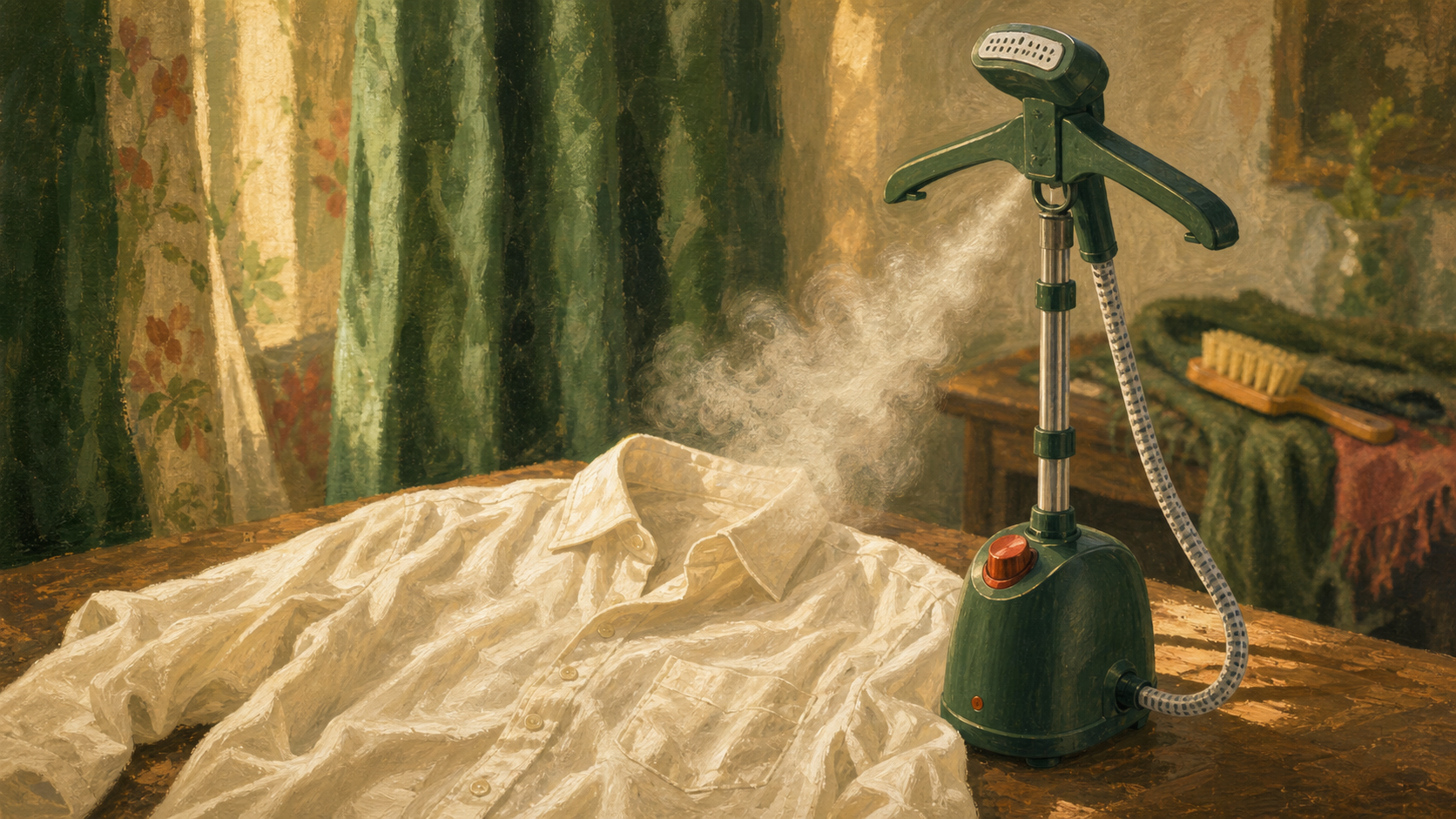 Quel defroisseur choisir ? vapeur verticale pour chemise froissée