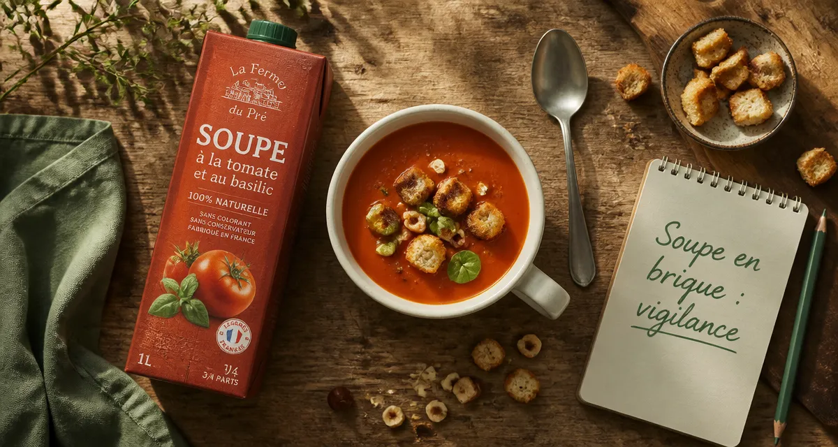 soupe en brique périmée combien de temps bol test