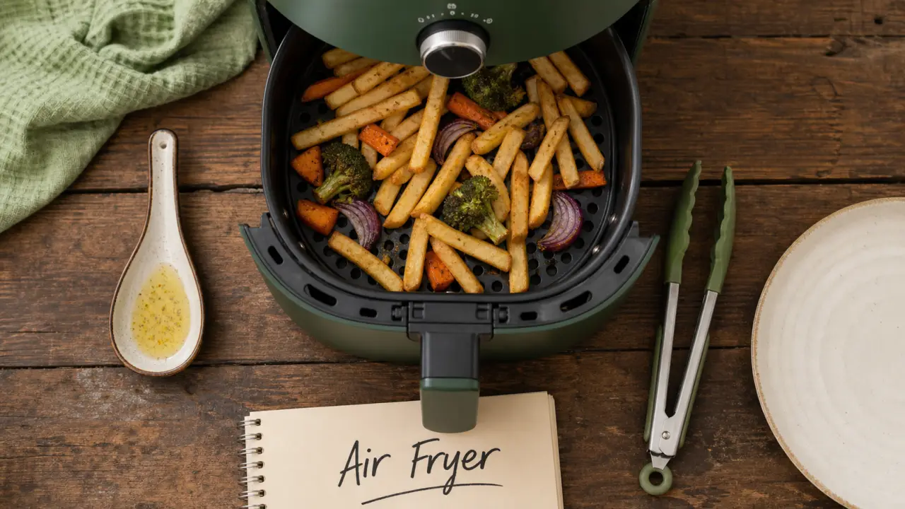 Air fryer : avantages et inconvénients, frites dorées et légumes rôtis