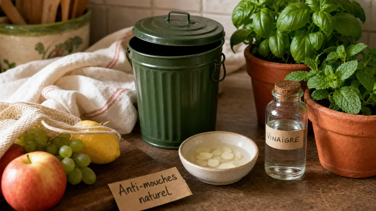 Ail, vinaigre et hygiène : recette de grand mère pour éloigner les mouches